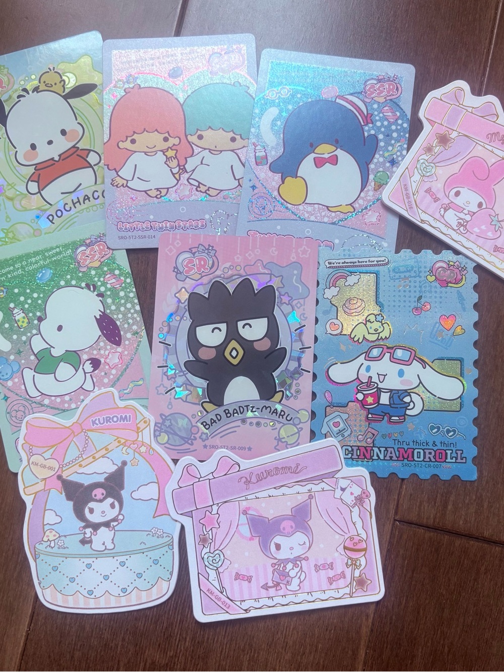 Sanrio Character Trading Card Lot